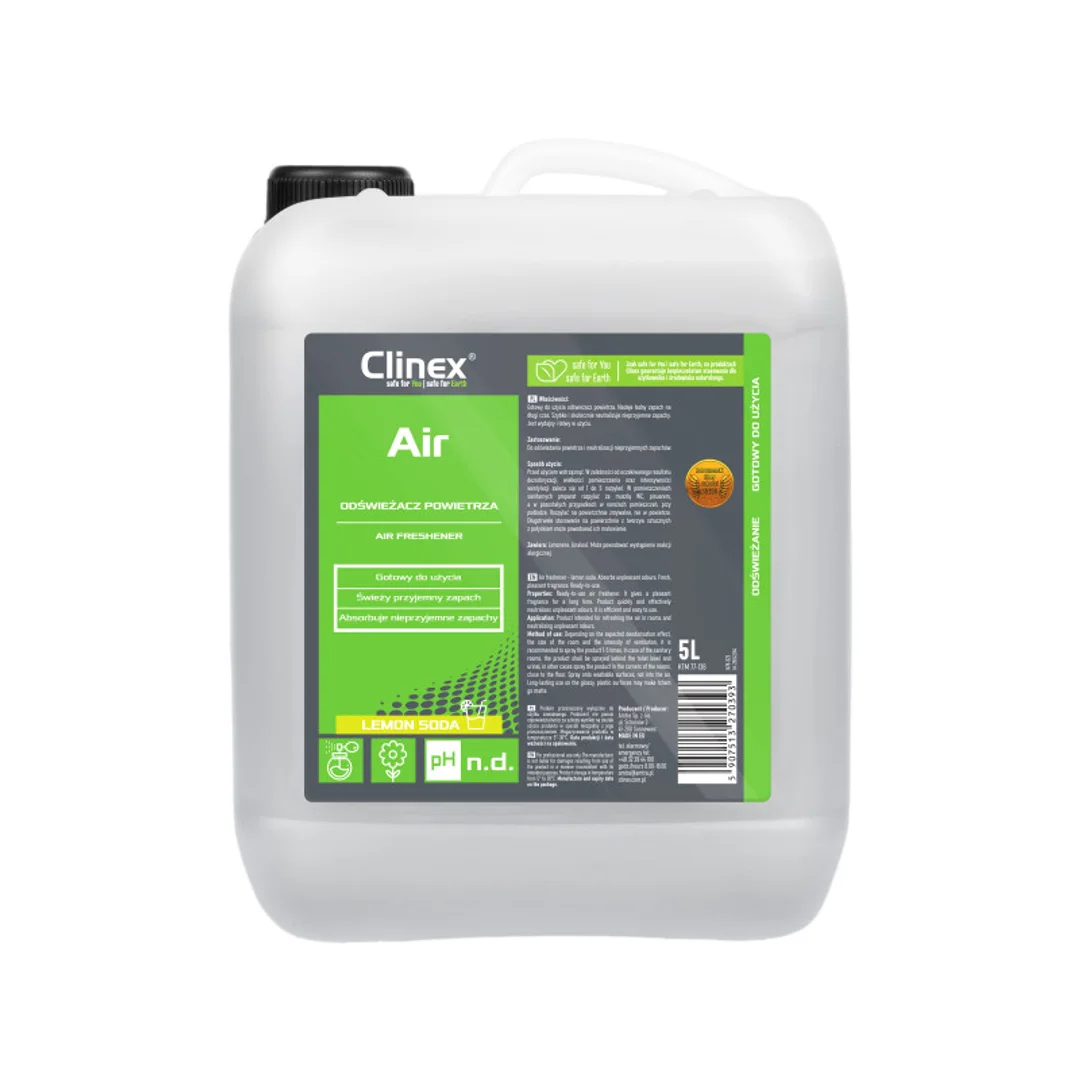 Clinex Air - Odświeżacz powietrza - Lemon Soda - 5 l