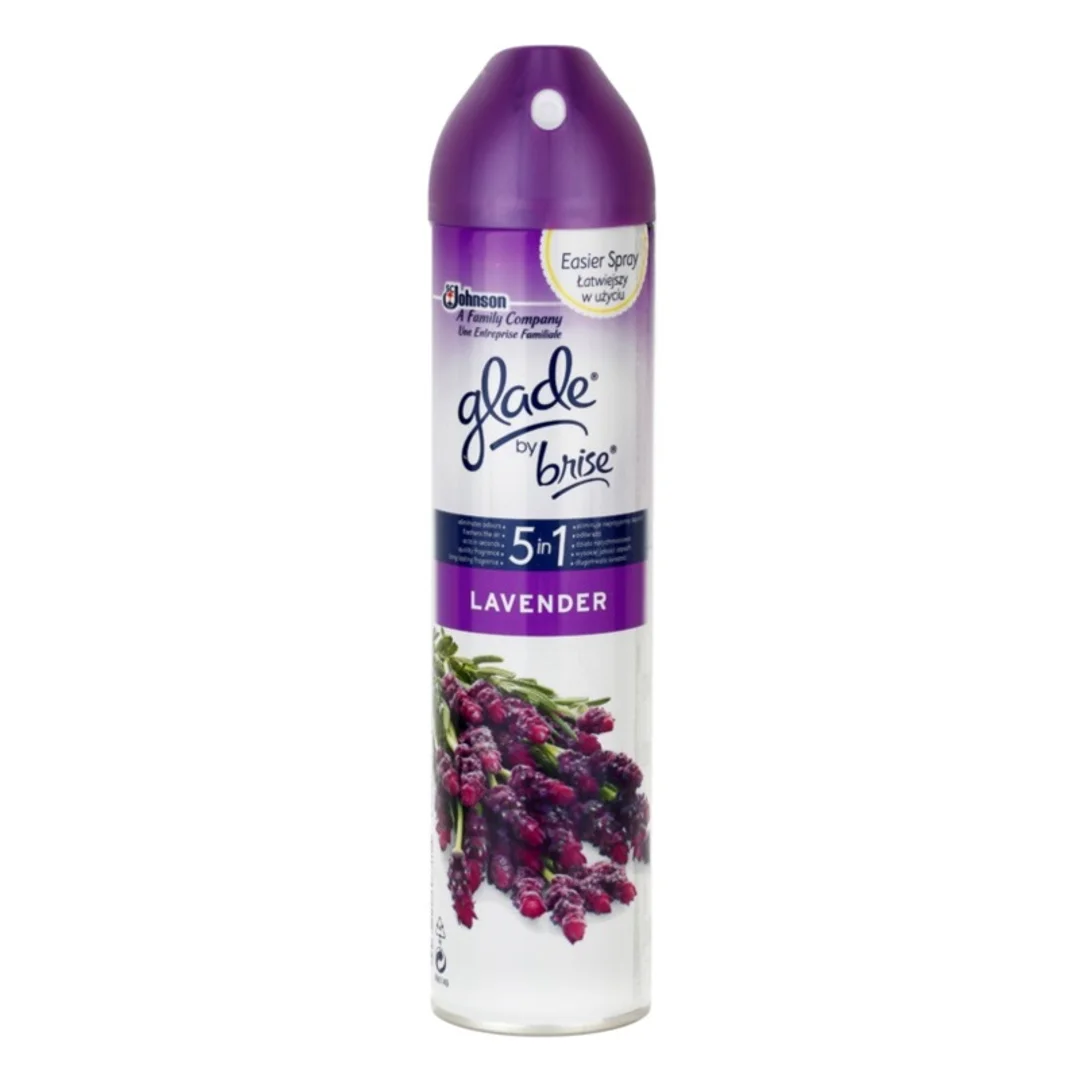 Glade by Brise – Odświeżacz powietrza w spray'u, 300 ml – Lawenda