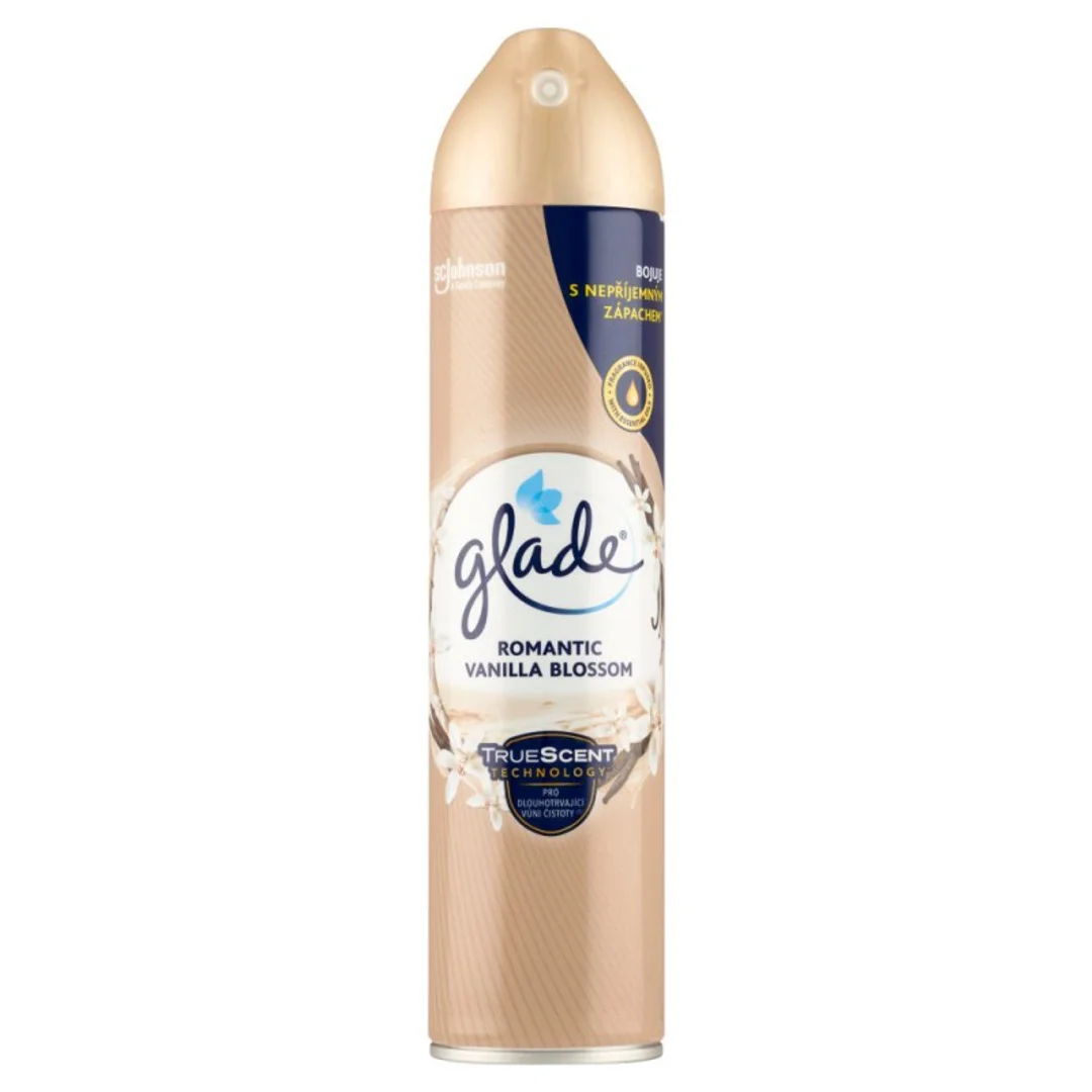 Glade by Brise – Odświeżacz powietrza w spray’u, 300 ml – Romantic Vanilla Blossom