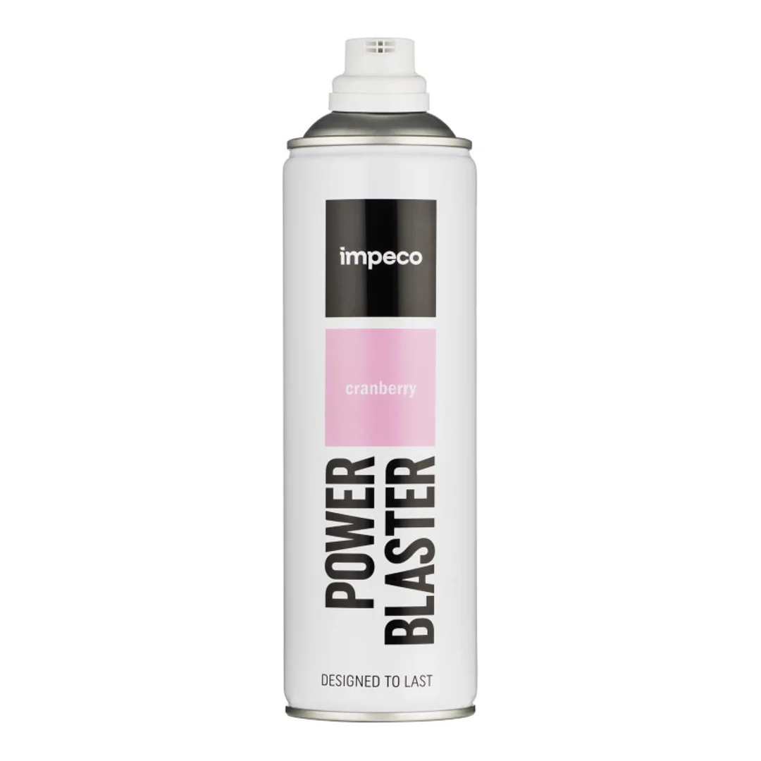Impeco Powerblaster - Odświeżacz powietrza w sprayu, żurawina - 500 ml