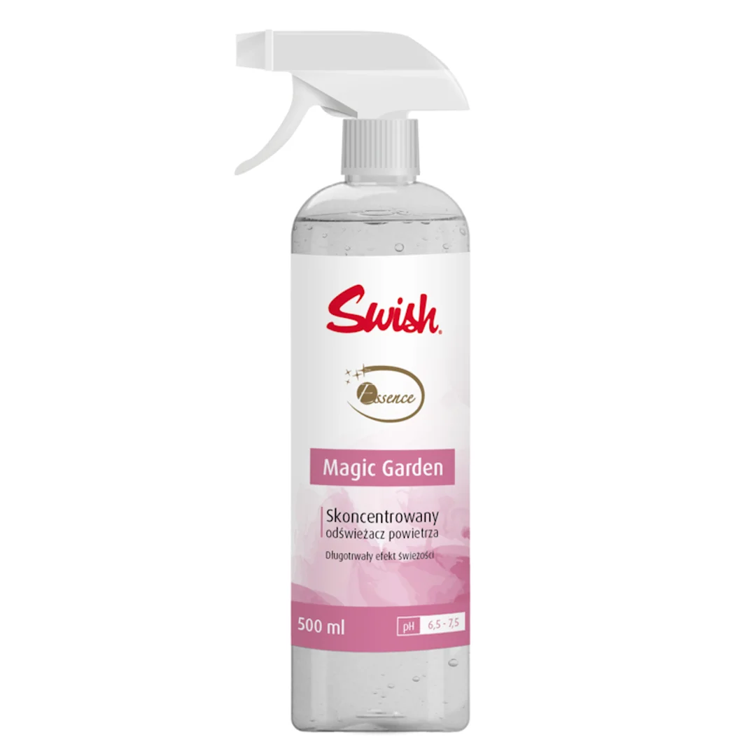 Swish Essence Magic Garden - Wysoce skoncentrowany odświeżacz powietrza, Magiczny Ogród - 500 ml