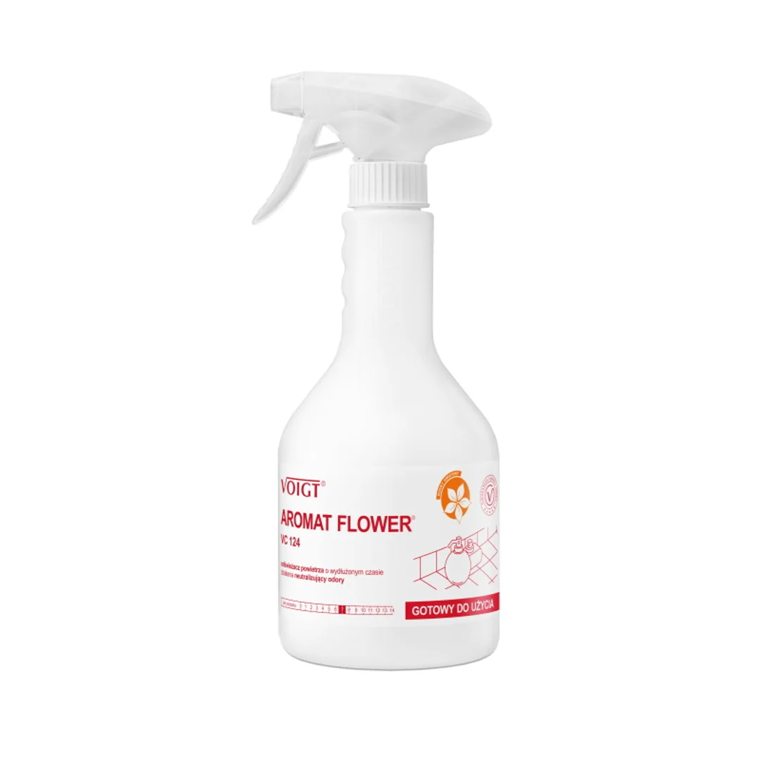 VC 124 - AROMAT FLOWER 0,6L odświeżacz powietrza o wydłużonym działaniu.