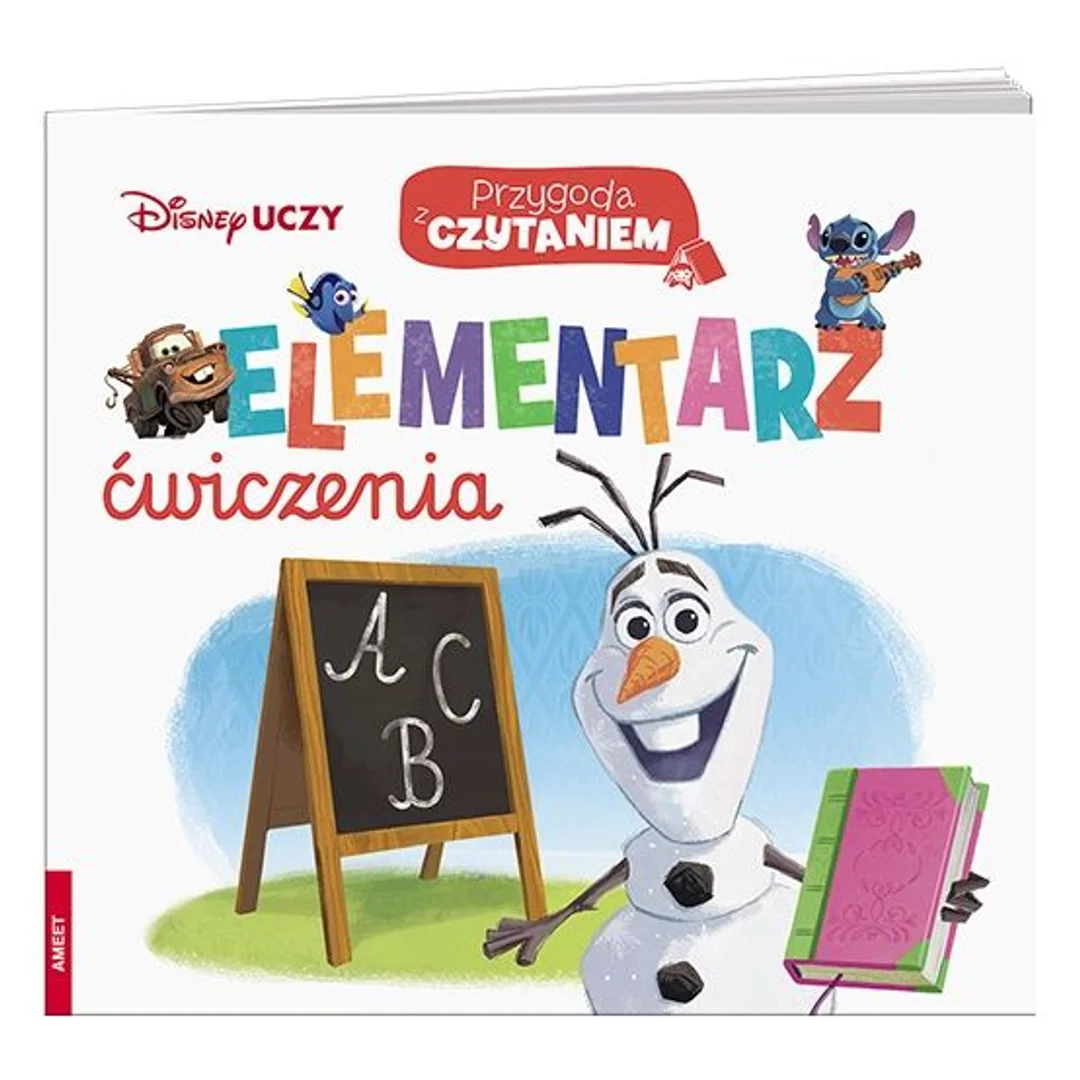 Ameet: DISNEY Uczy MIX - Przygoda z czytaniem Elementarz. Ćwiczenia