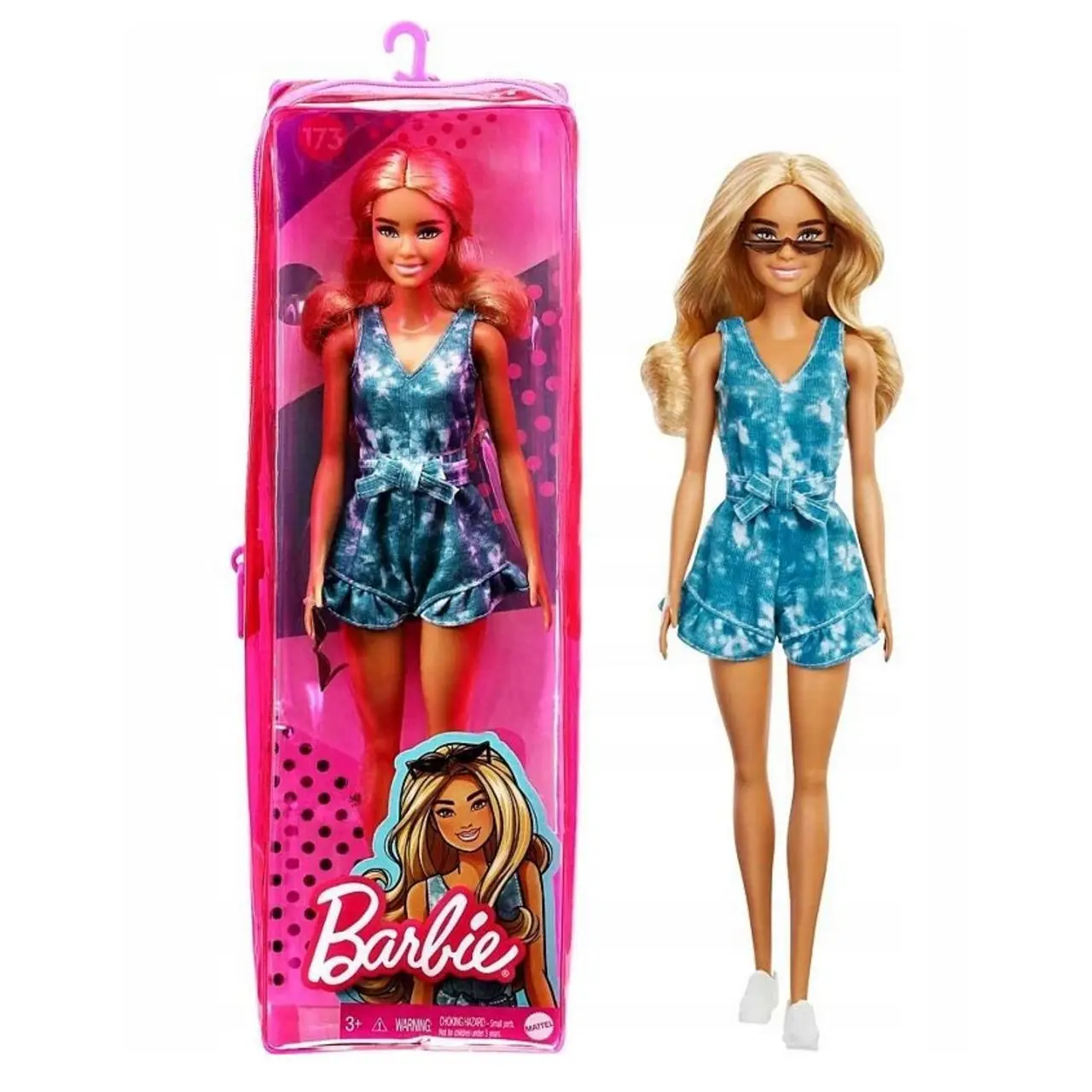 Barbie Fashionistas 173 - Wyraź swoją osobowość z modną przyjaciółką w stylu Tie-Dye!