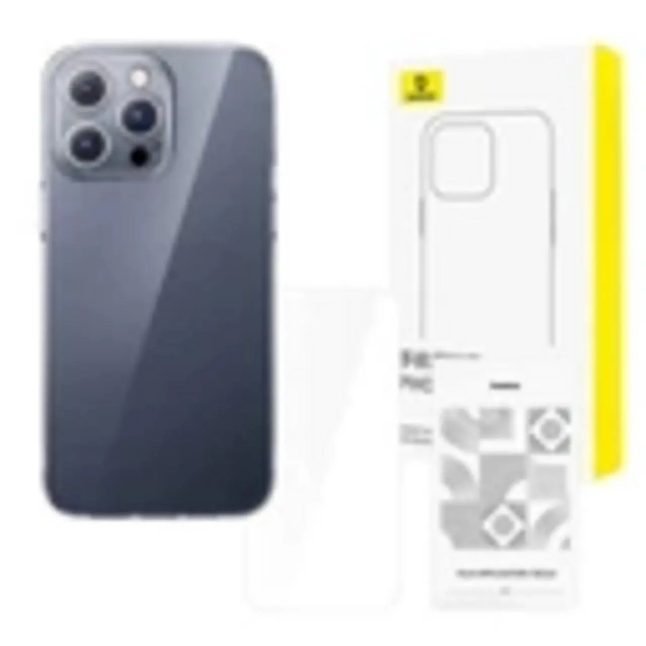 Baseus Crystal Clear – Ochrona i Przejrzystość dla Twojego iPhone'a 15 Pro Max!