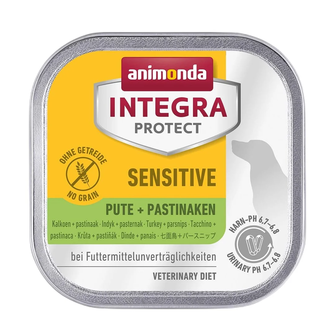 ANIMONDA Integra Protect Sensitive indyk z pasternakiem - mokra karma dla psa - 150g