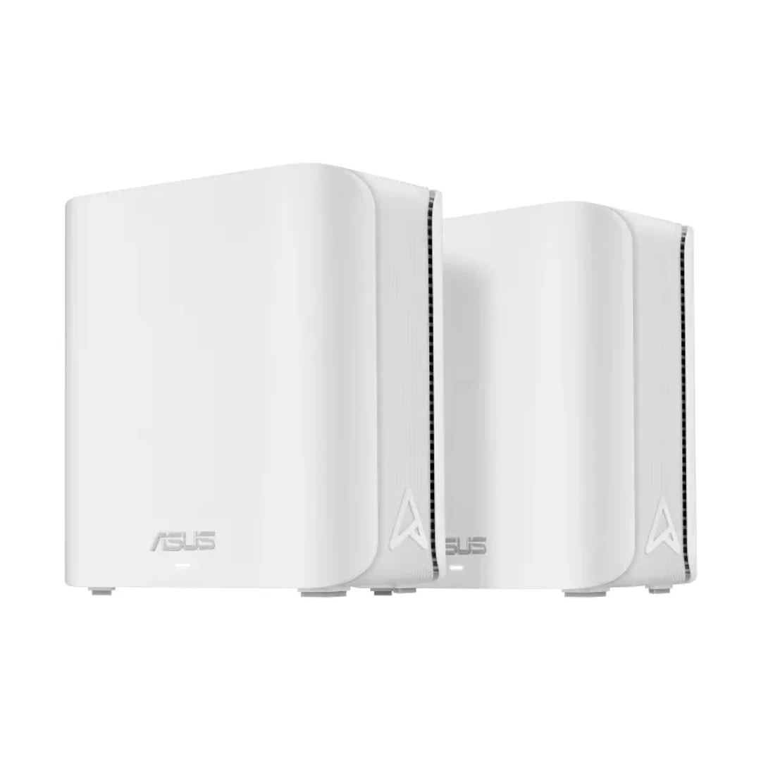 Asus | Dwuzakresowy router WiFi 7 AiMesh | ZenWiFi BD4 (2pk) | 802.11be | 3600 Mbit/s | 3600 Mbit/s | Porty Ethernet LAN (RJ-45) 2 | Obsługa sieci mesh Tak | MU-MiMO Tak | Typ anteny Wewnętrzna