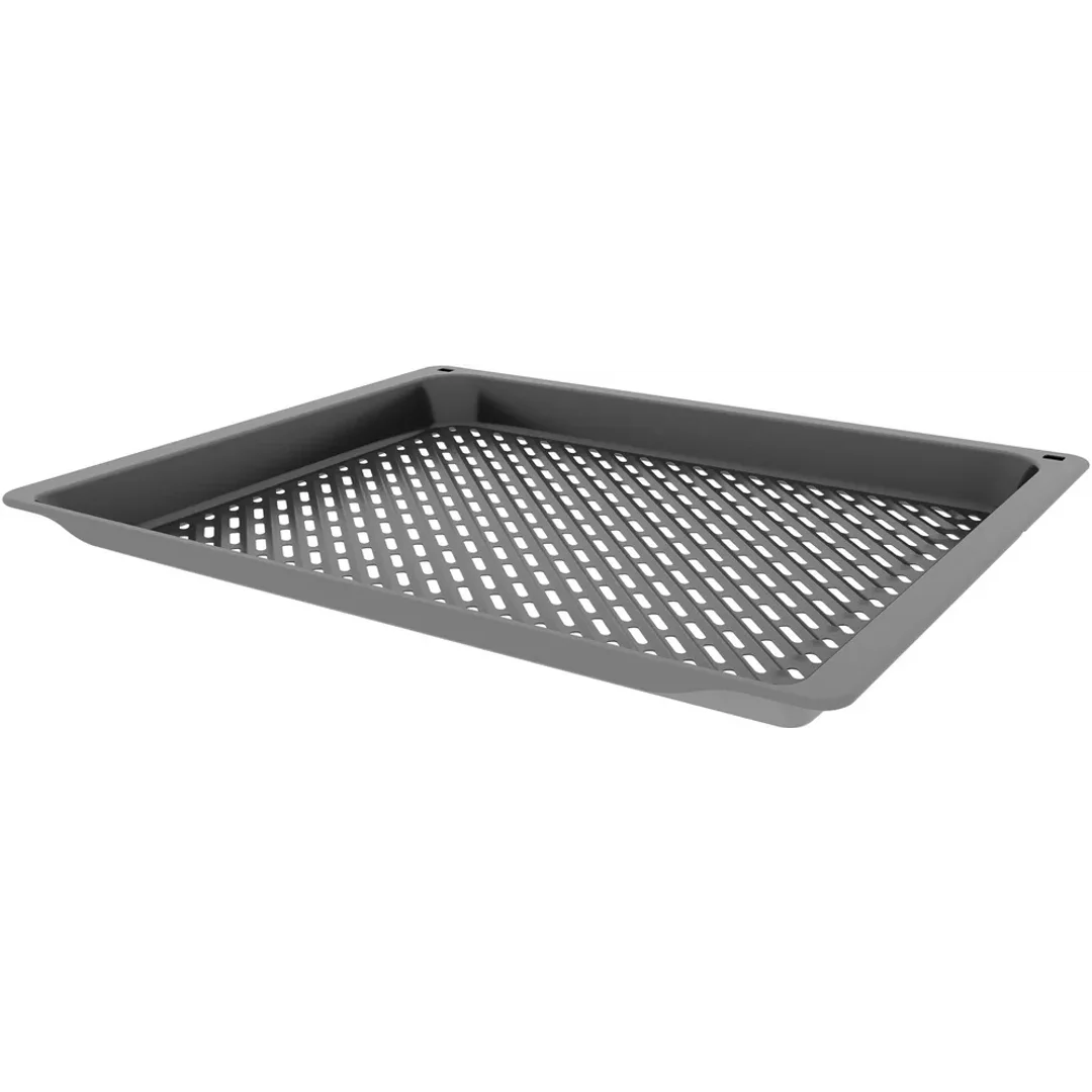 Bosch blacha do pieczenia | Tacka do smażenia na powietrzu i grillowania, 34 x 455 x 375 mm | HEZ629070 | Antracyt