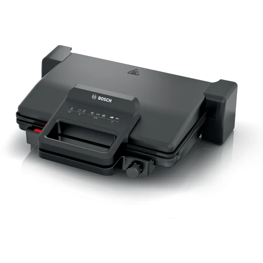 Bosch | TCG3323 | Grill kontaktowy | 2000 W | Czarny