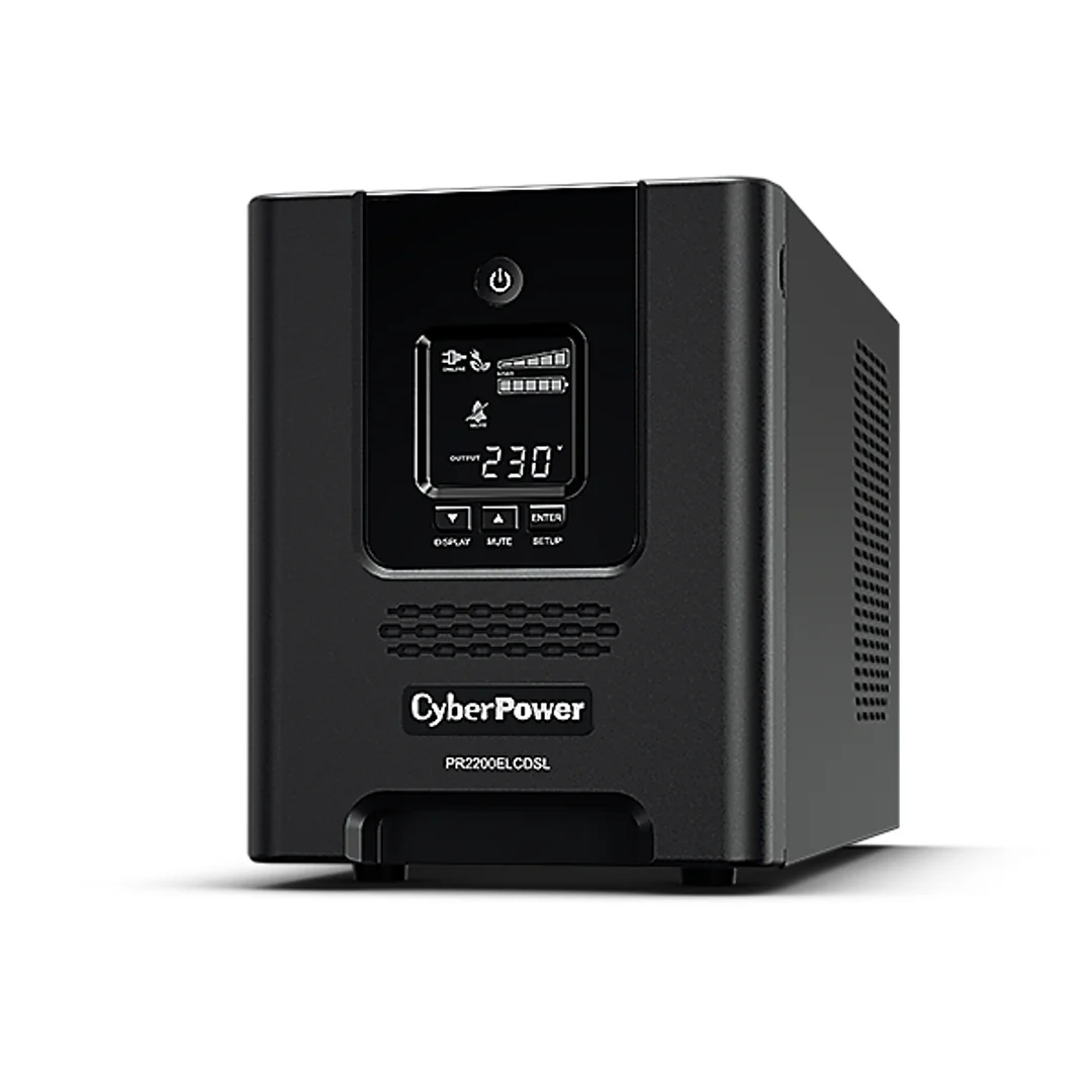 CyberPower | Systemy UPS z aplikacją Smart App | PR2200ELCDSL | 2200 VA | 1980 W