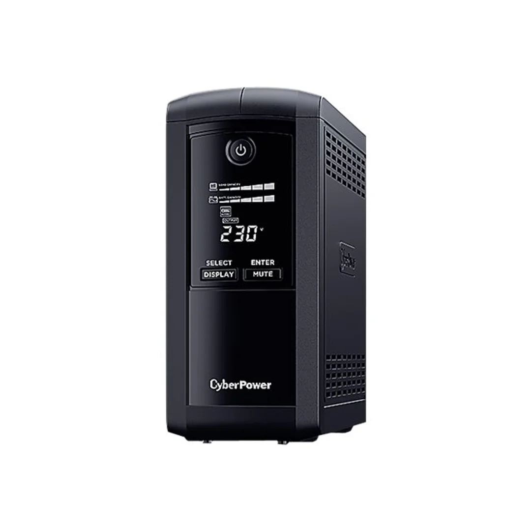 CyberPower | Systemy zasilania awaryjnego UPS | VP1000ELCD | 1000 VA | 550 W
