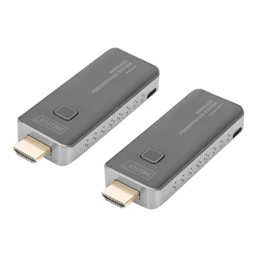 Digitus Click and Present Mini, bezprzewodowy system prezentacji | DS-55319 | czarny