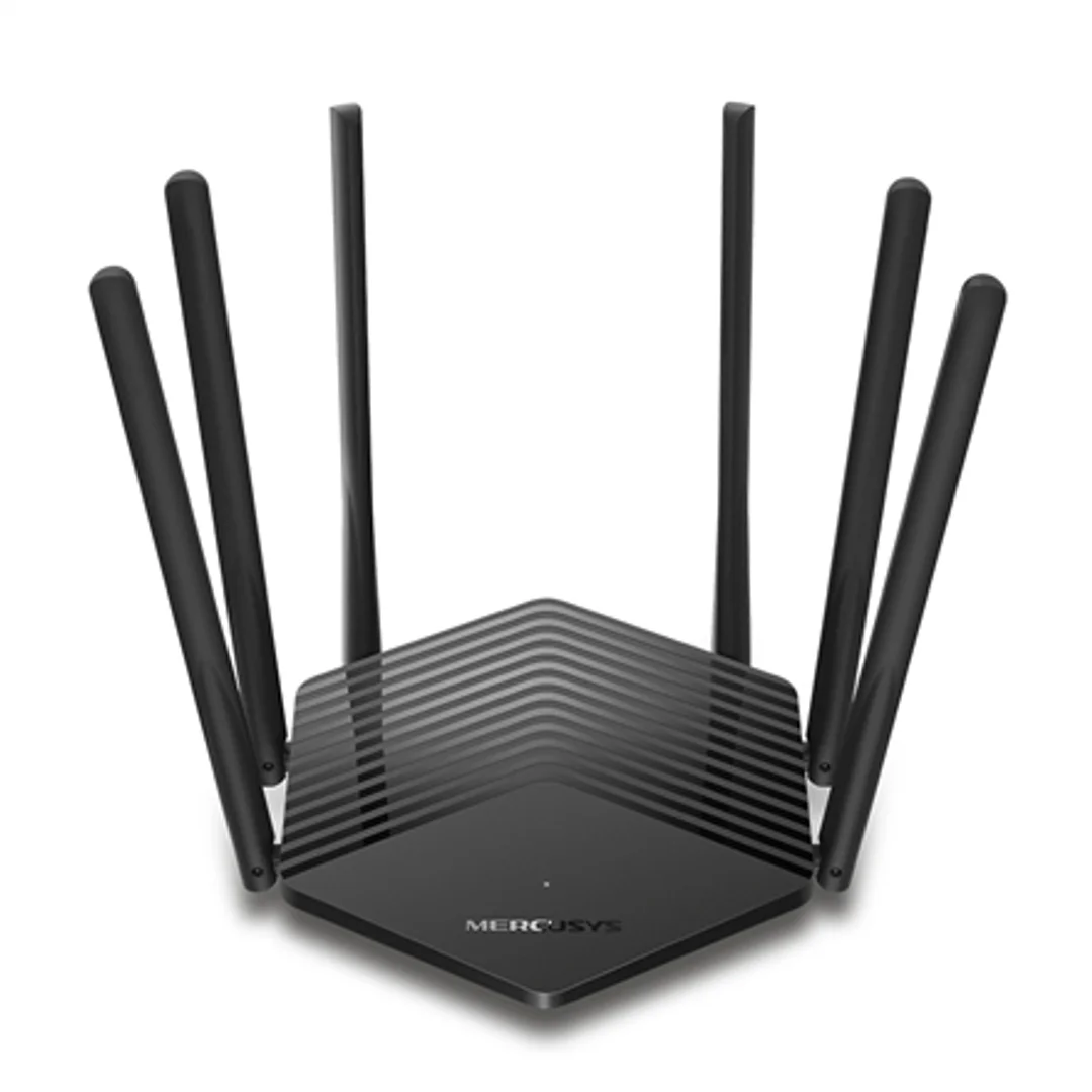 Mercusys | Bezprzewodowy dwuzakresowy router gigabitowy AC1900 | MR50G | 802.11ac | 600+1300 Mbit/s | 10/100/1000 Mbit/s | Porty Ethernet LAN (RJ-45) 2 | Obsługa sieci mesh Nie | MU-MiMO Tak | Brak mo