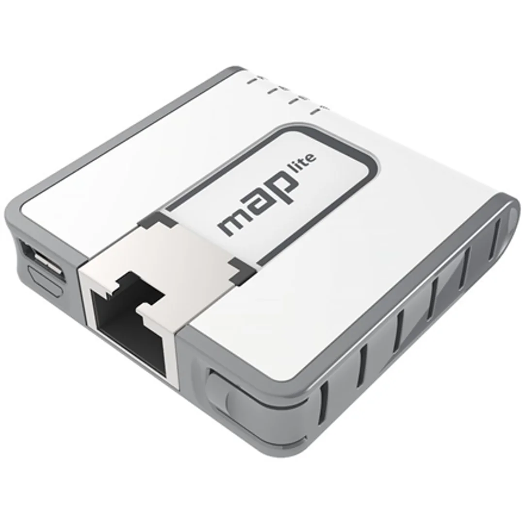 Router WiFi 4 Mikrotik mAP lite (RBmAPL-2nD) 2,4GHz(2x2) 1p