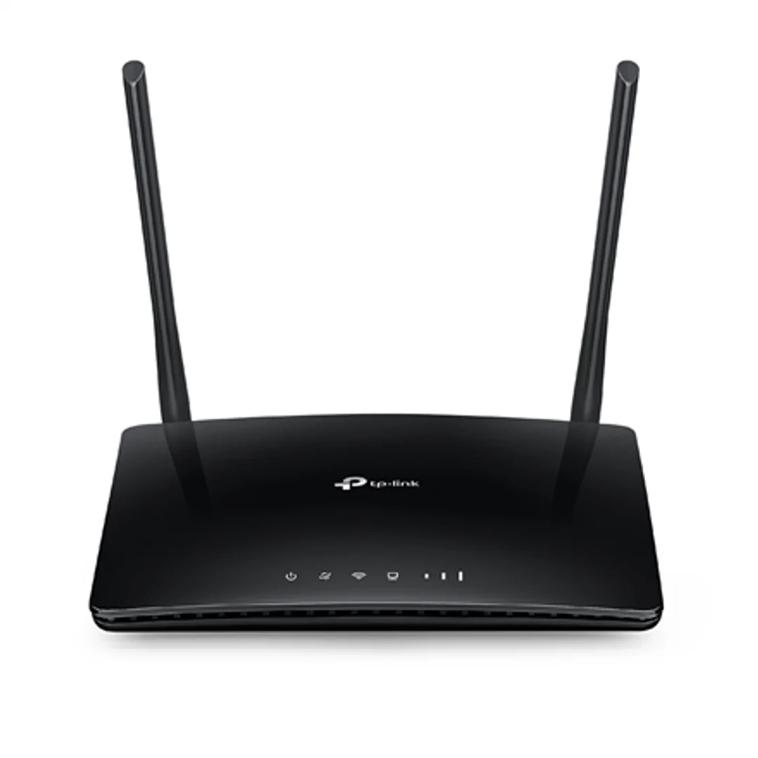 TP-LINK | Router 4G LTE | TL-MR6400 | 802.11n | 300 Mbit/s | 10/100 Mbit/s | Porty Ethernet LAN (RJ-45) 3 | Obsługa sieci Nie | MU-MiMO Nie | 4G | Typ anteny 2xZewnętrzna | Brak USB