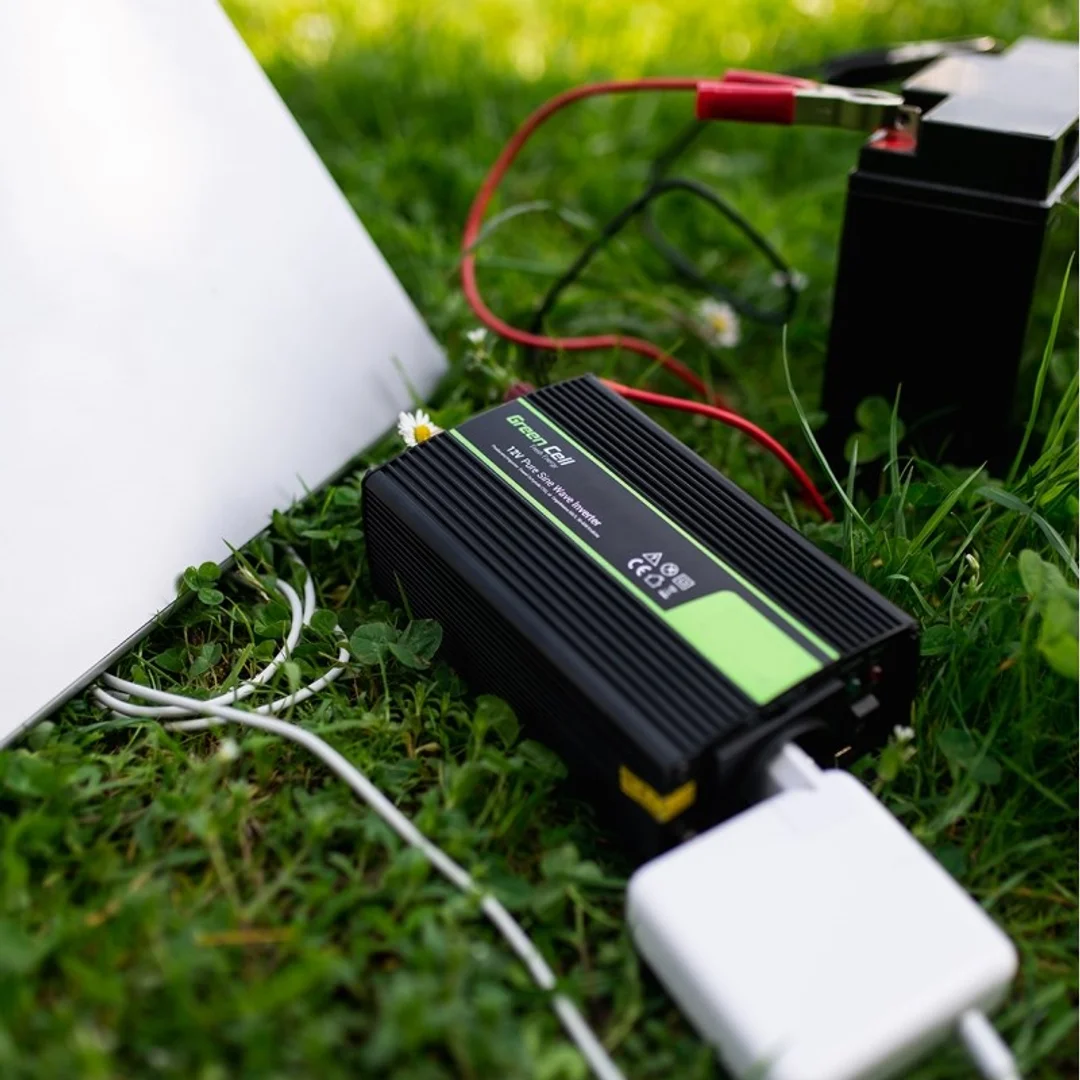 Green Cell przetwornica INV04DE 24V-230V 500W/1000W modyfikowana sinusoida