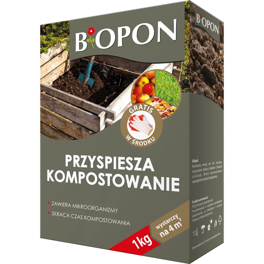 BIOPON Nawóz kompostujący Komposter 1kg