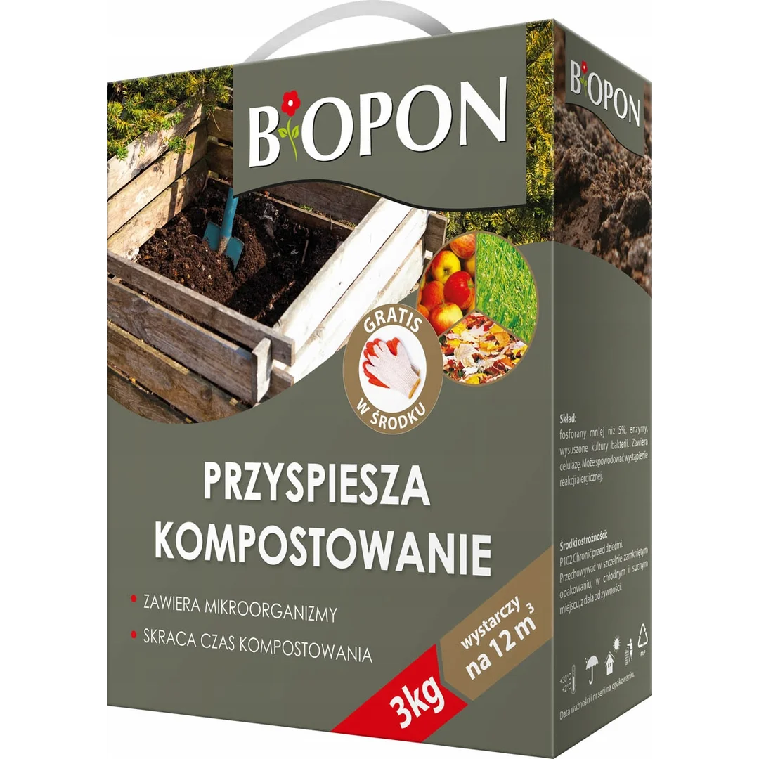 Biopon Nawóz kompostujący Komposter 3kg