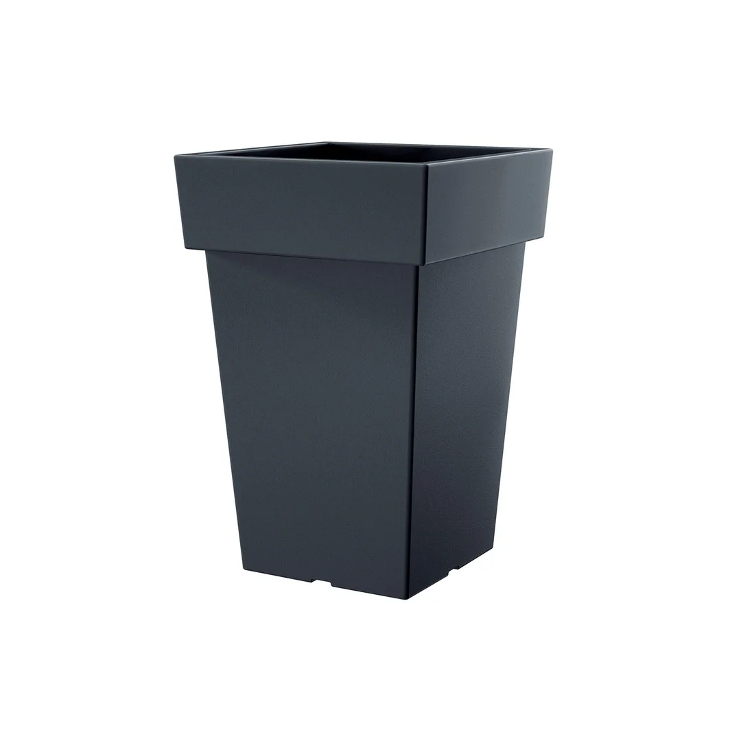 Doniczka kwadratowa Lofly Square DLOFQ300 | Antracyt
