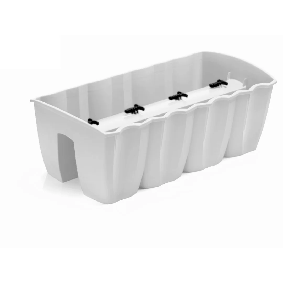 Doniczka na balustradę CROWN DCRO600 | Biały