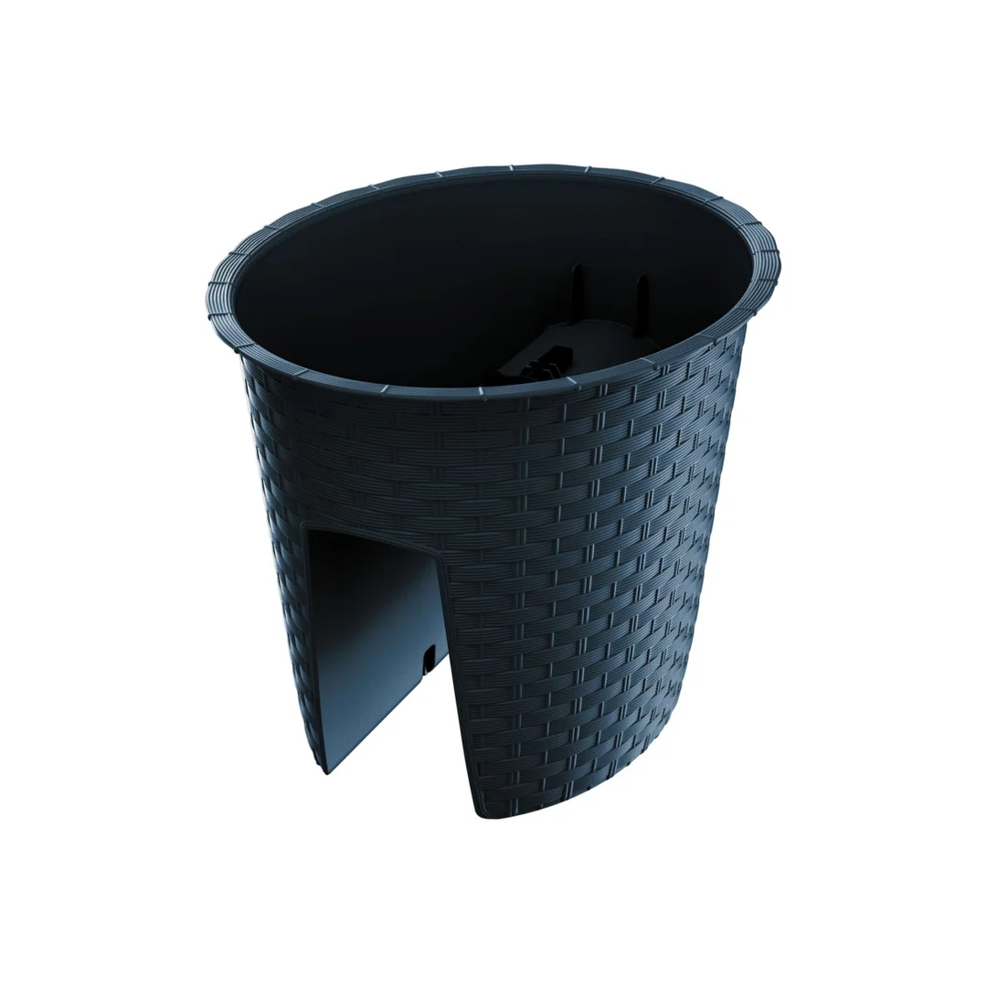 Doniczka na balustradę Ratolla DRLB300 | Antracyt