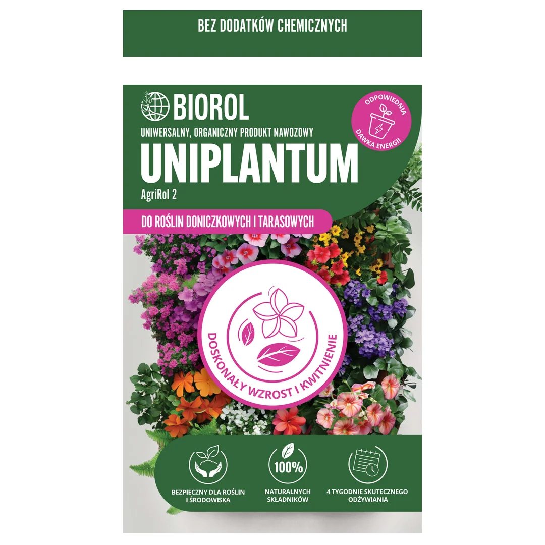 Nawóz BIOROL Uniplantum 1kg do roślin doniczkowych i tarasowych