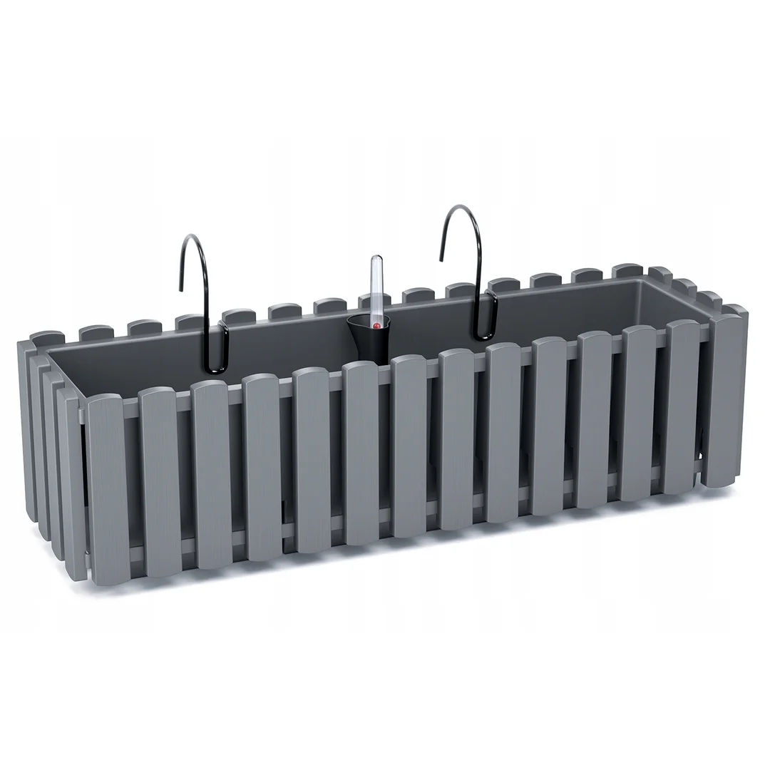 Skrzynka balkonowa Boardee Fencycase 600W | Szary kamienny