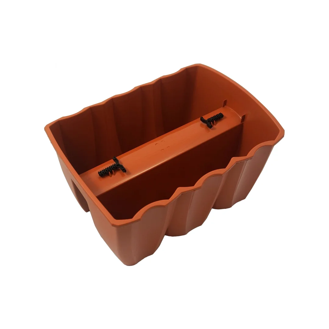 Doniczka na balustradę CROWN DCRO400 | Terakota — zdjęcie 2