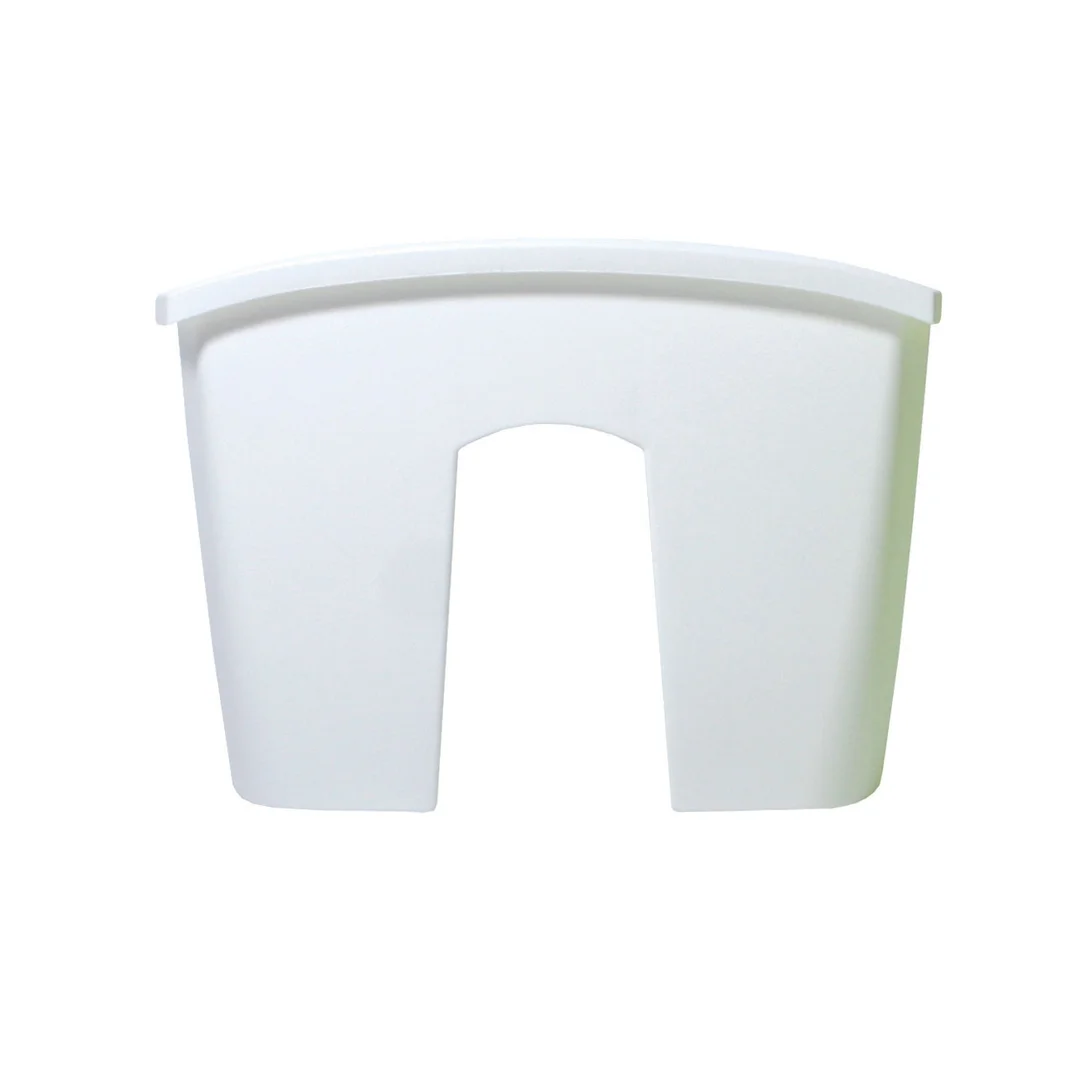 Doniczka na balustradę CROWN DCRO600 | Biały — zdjęcie 2