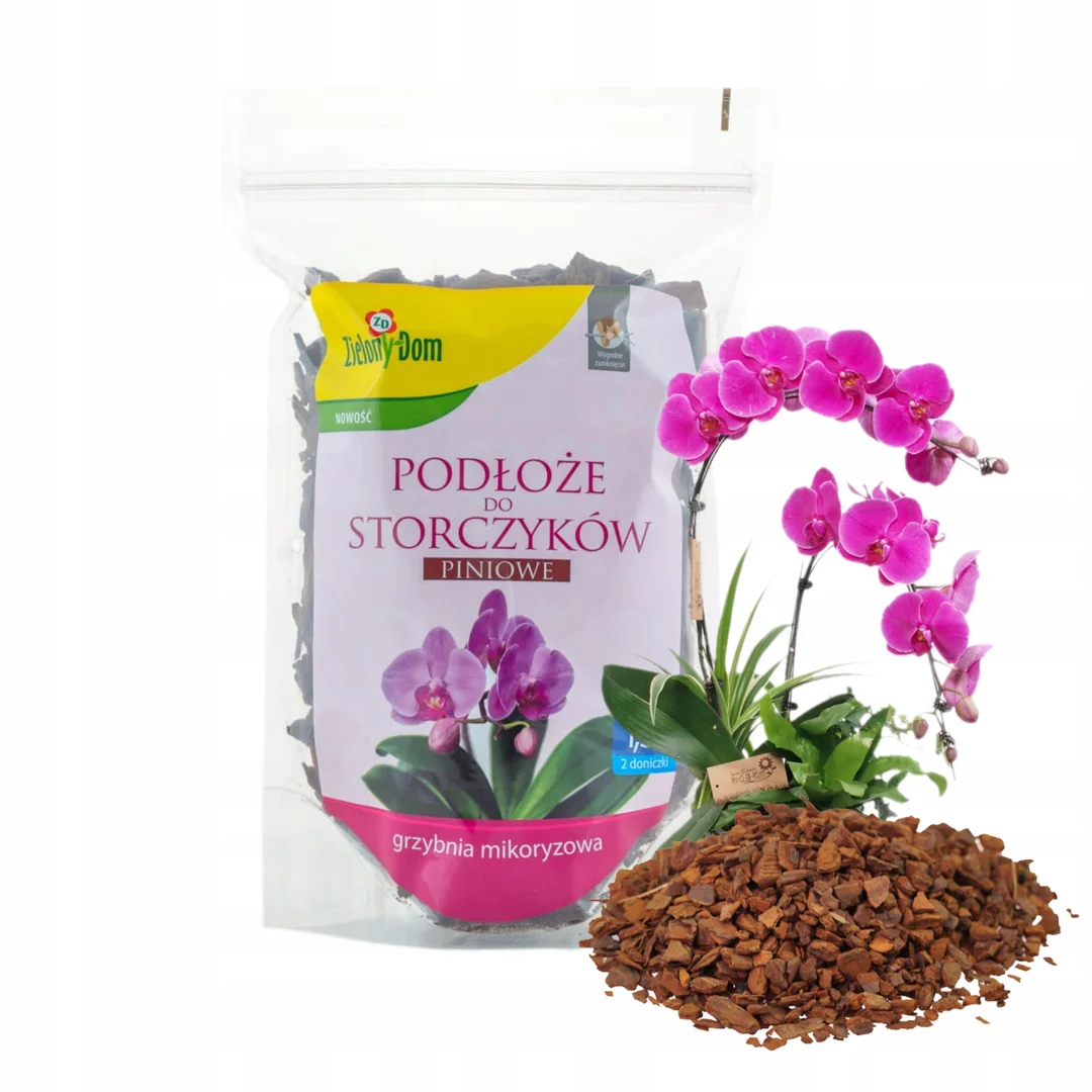Podłoże do storczyków 1,5l - grzybnia mikoryzowa — zdjęcie 2