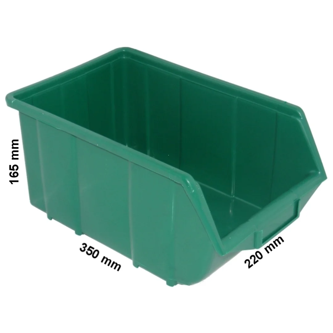 Pojemnik magazynowy - Ecobox duży | Zielony — zdjęcie 2