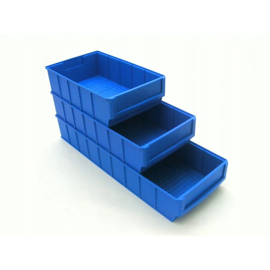 Pojemnik regałowy ShelfBox 300 B | Czerwony — zdjęcie 3