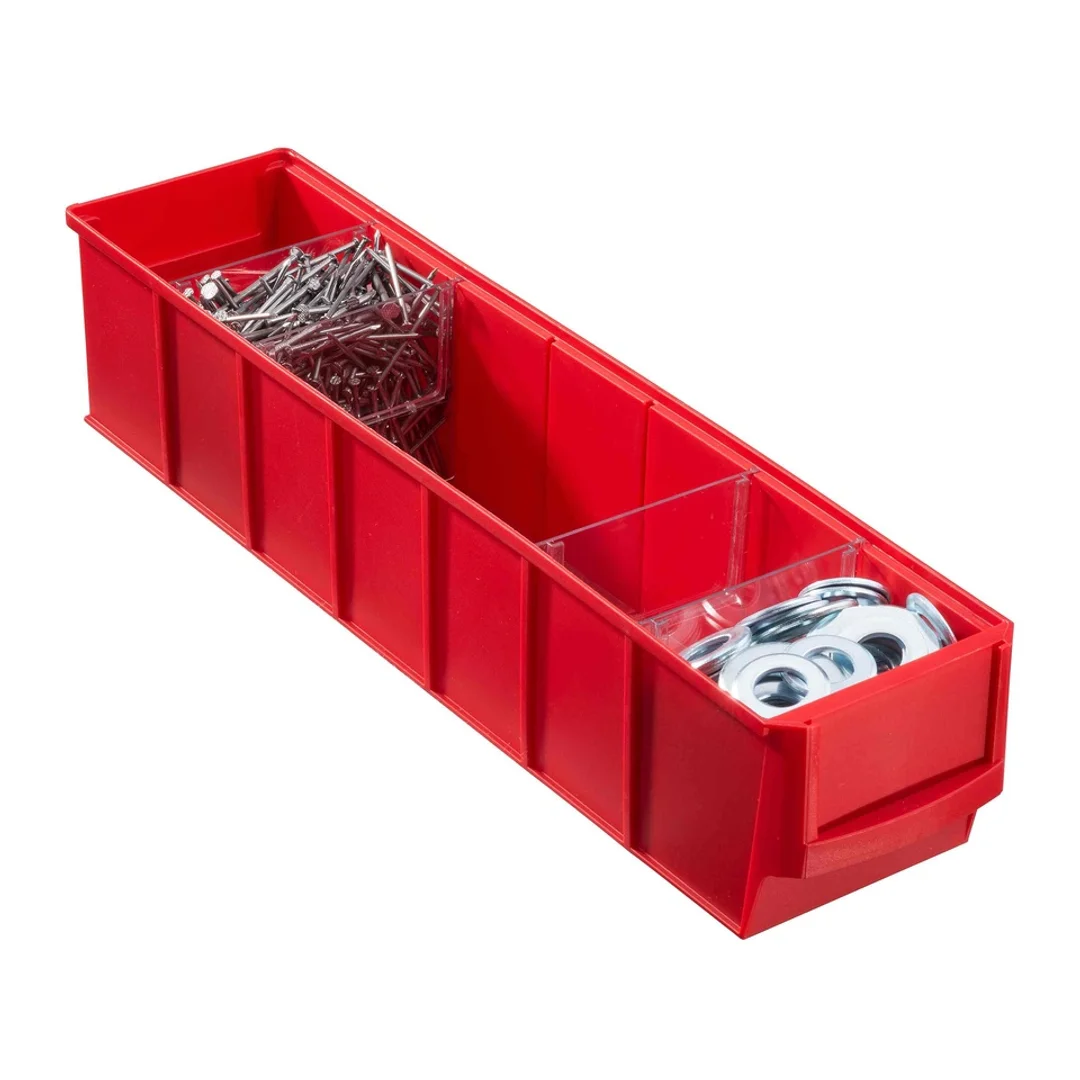 Pojemnik regałowy ShelfBox 400 S | Czerwony — zdjęcie 2