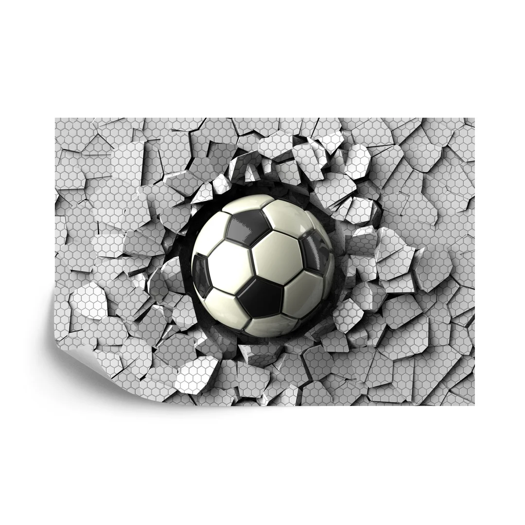 Fototapeta 3D Dla Chłopca, Piłka Flizelina 270x180