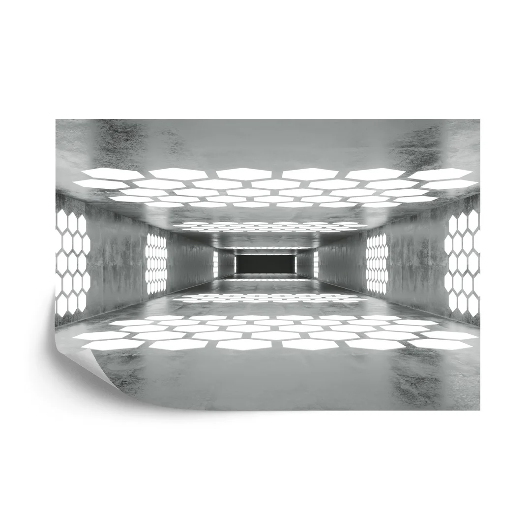 Fototapeta 3D Tunel - Abstrakcja Vinyl Gładki 270x180