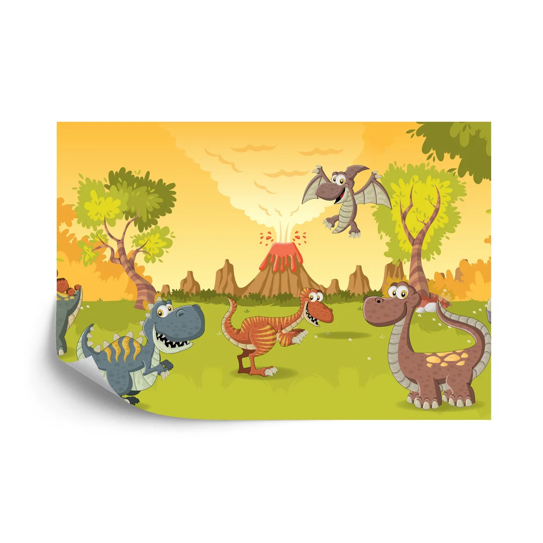 Fototapeta Bajkowe Dinozaury Vinyl Gładki 270x180