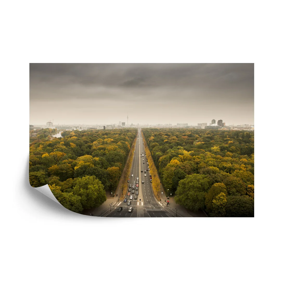 Fototapeta Berlin Z Oddali Vinyl Gładki 270x180