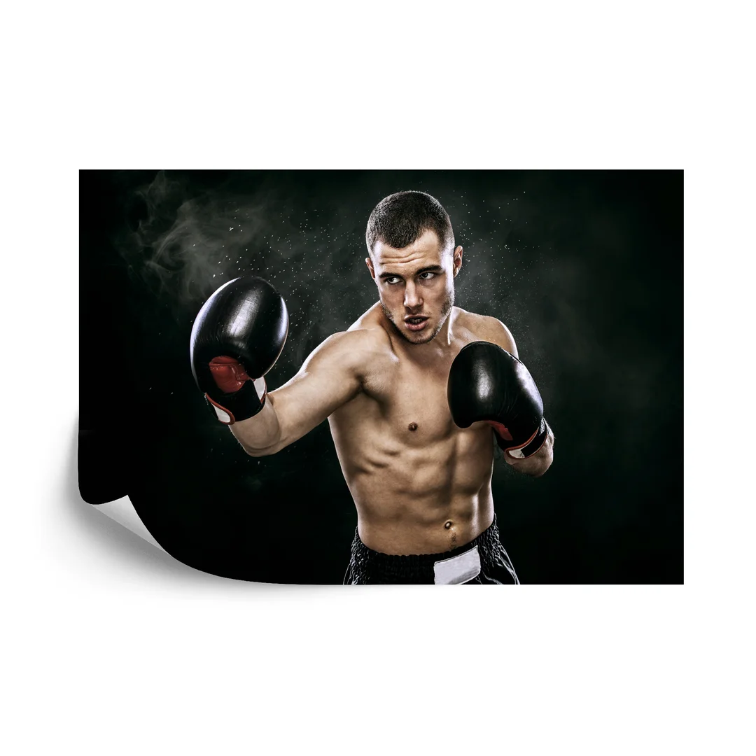 Fototapeta Bokser Muay Thai Vinyl Gładki 270x180