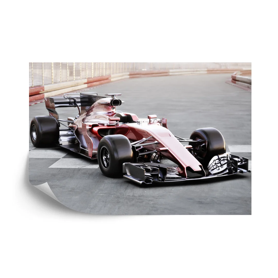Fototapeta Bolid F1 Na Lini Startu Vinyl Gładki 270x180