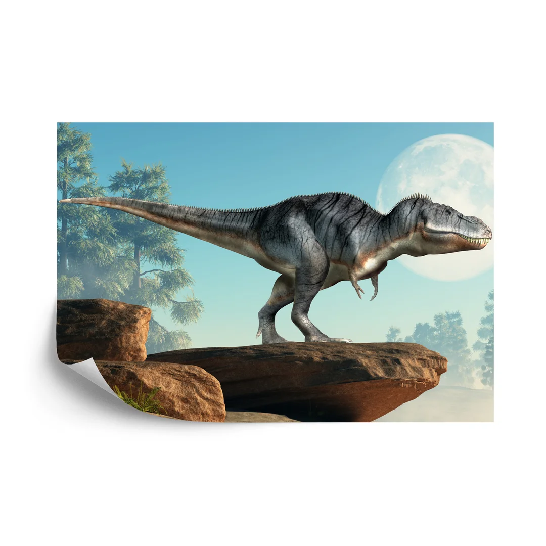 Fototapeta Dinozaur Na Skałach Flizelina 270x180