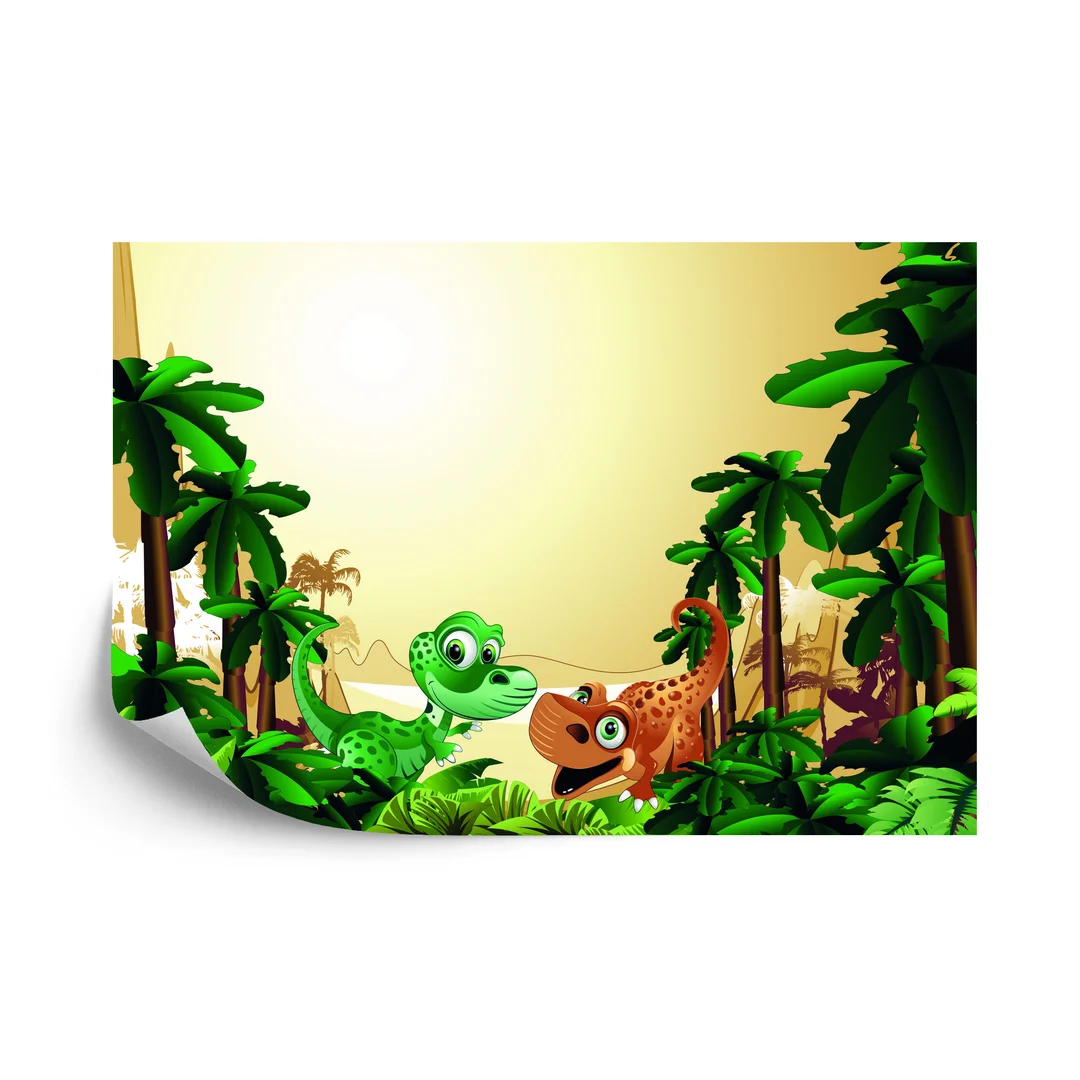 Fototapeta Dla Dzieci - Dinozaury Vinyl Gładki 270x180