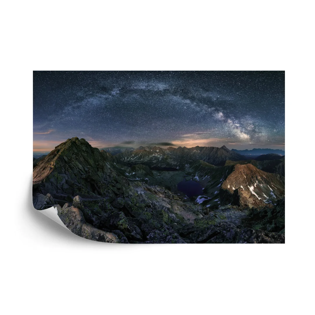 Fototapeta Droga Mleczna Nad Tatrami Vinyl Gładki 270x180