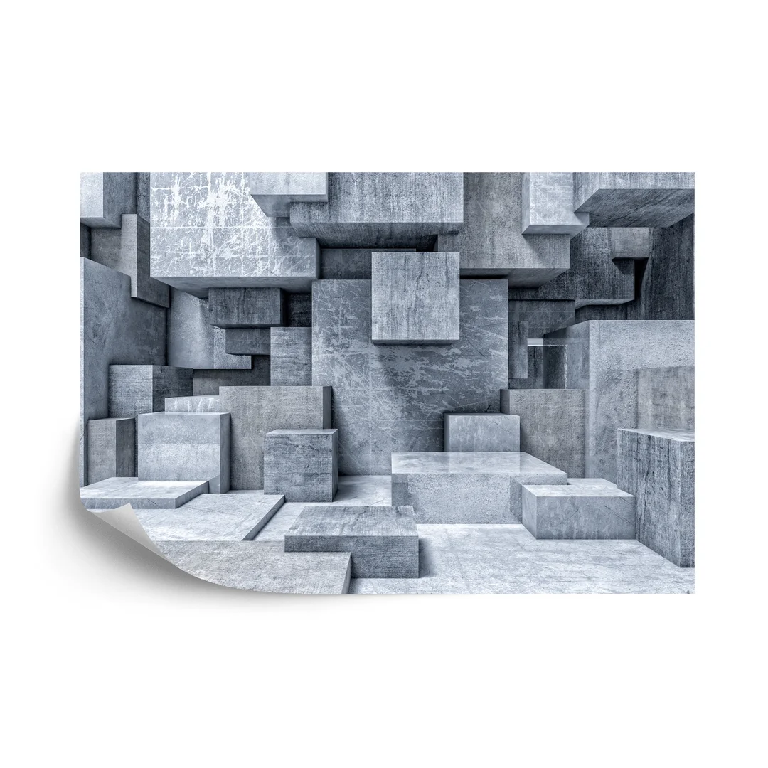 Fototapeta Geometric 3D Background Vinyl Gładki 270x180