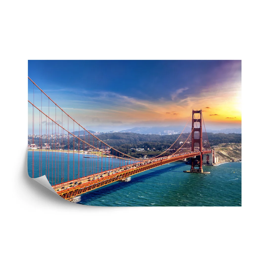 Fototapeta Golden Gate Bridge In San Francisco Vinyl Gładki 270x180