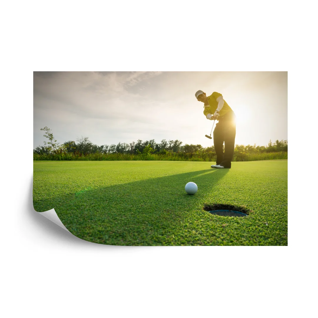 Fototapeta Golfista W Vinyl Gładki 270x180