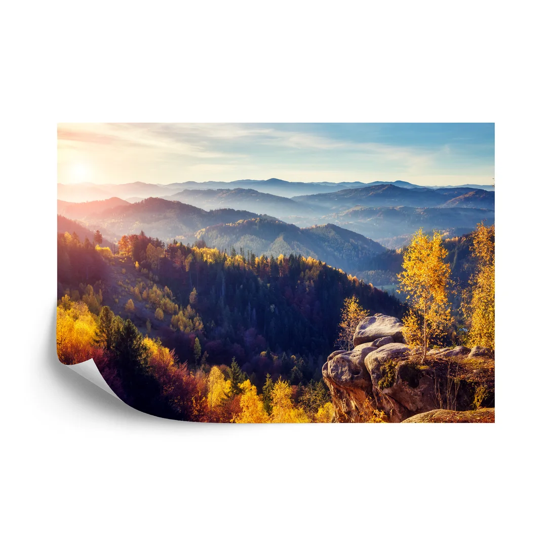Fototapeta Góry Las Flizelina 270x180