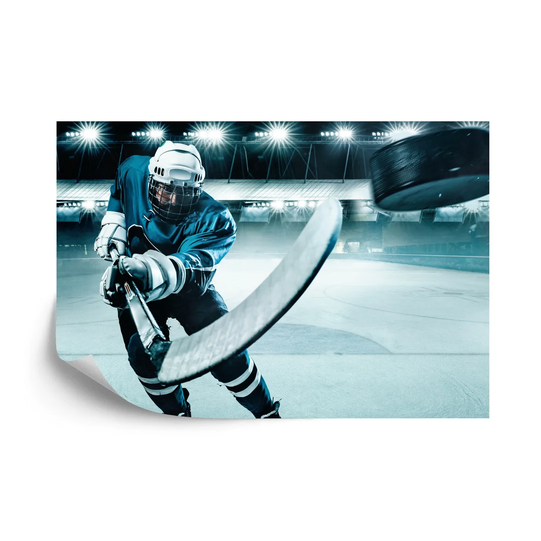 Fototapeta Hokeista W Akcji Vinyl Gładki 270x180