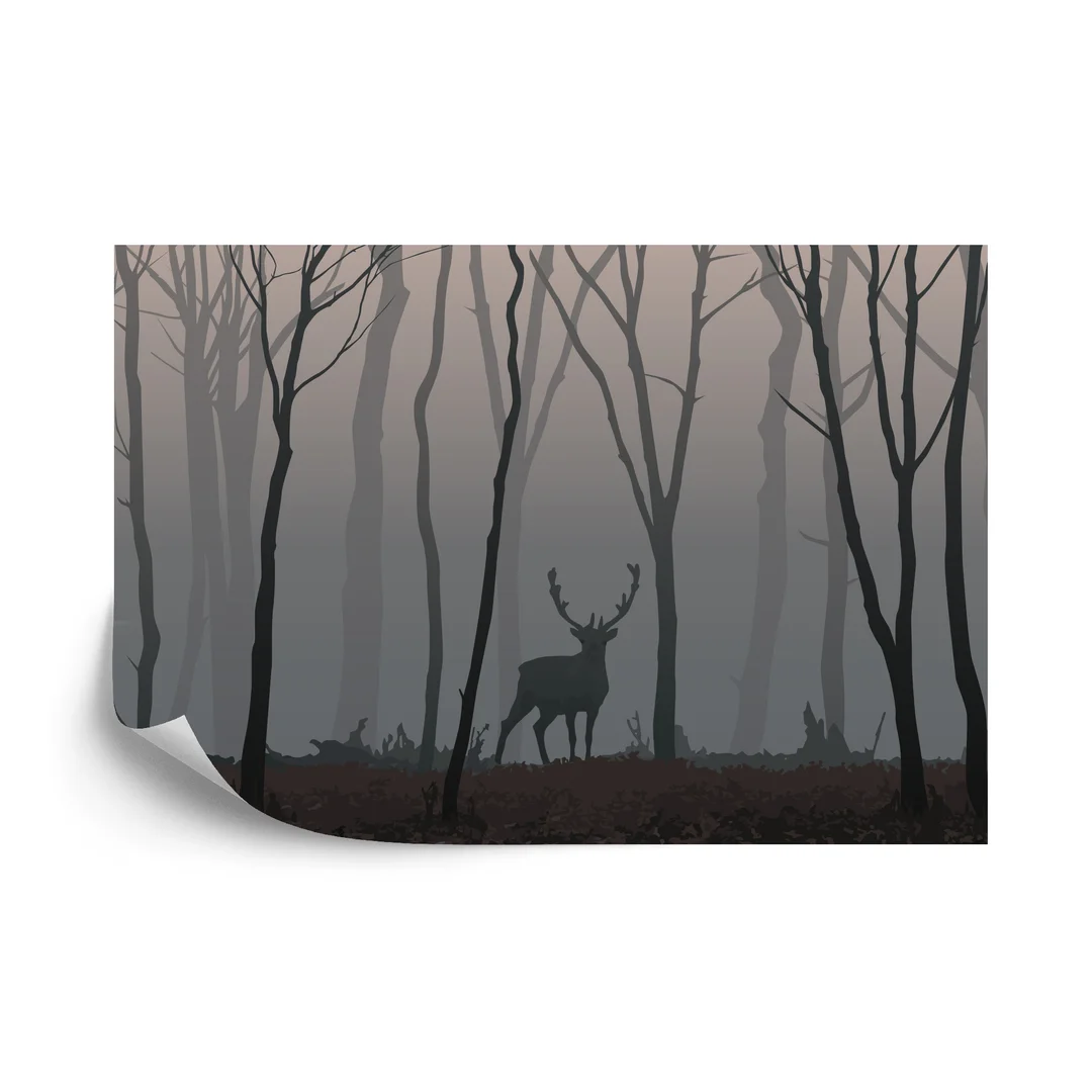 Fototapeta Jeleń W Lesie Flizelina 270x180