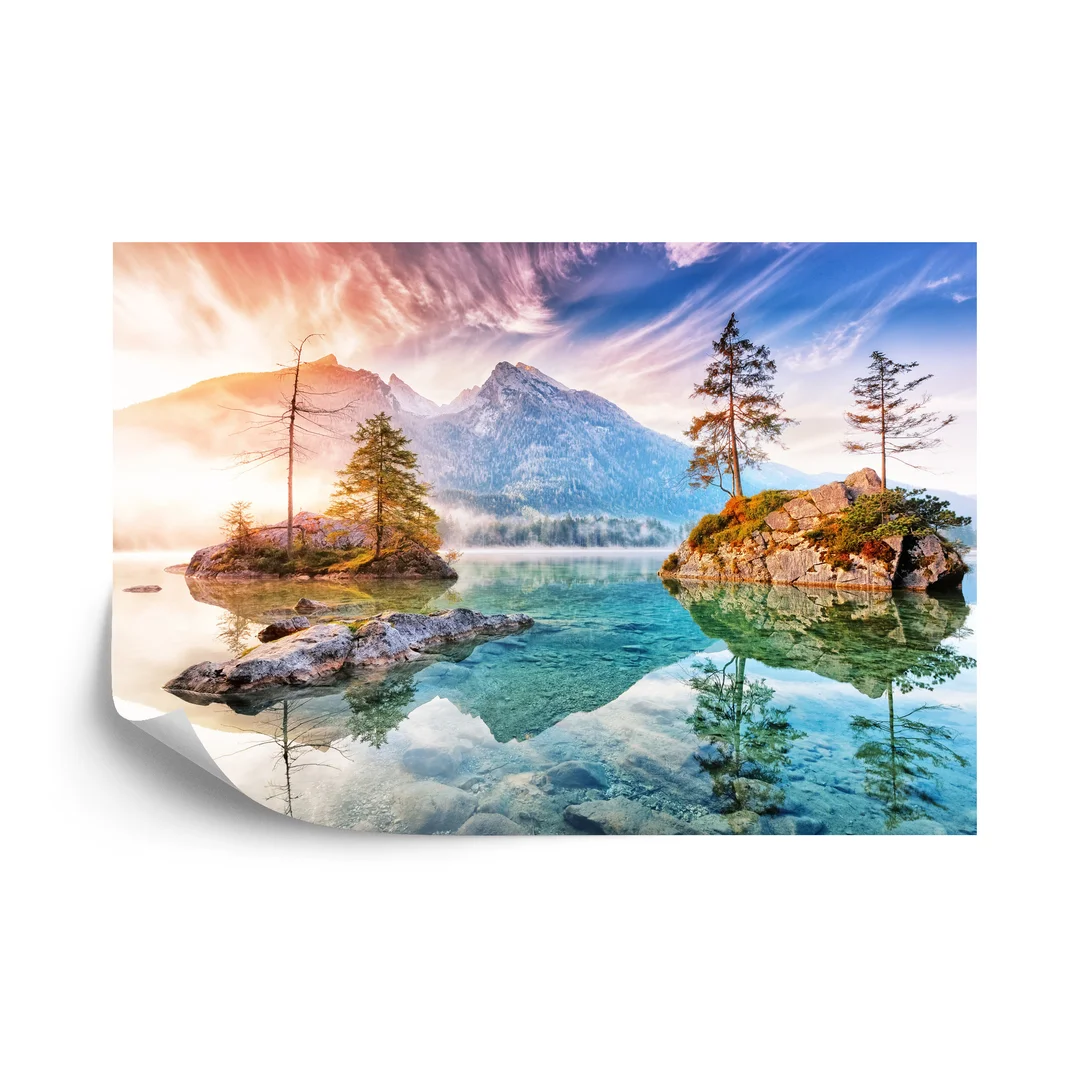 Fototapeta Jezioro Hintersee W Bawarii W Niemczech Vinyl Gładki 270x180