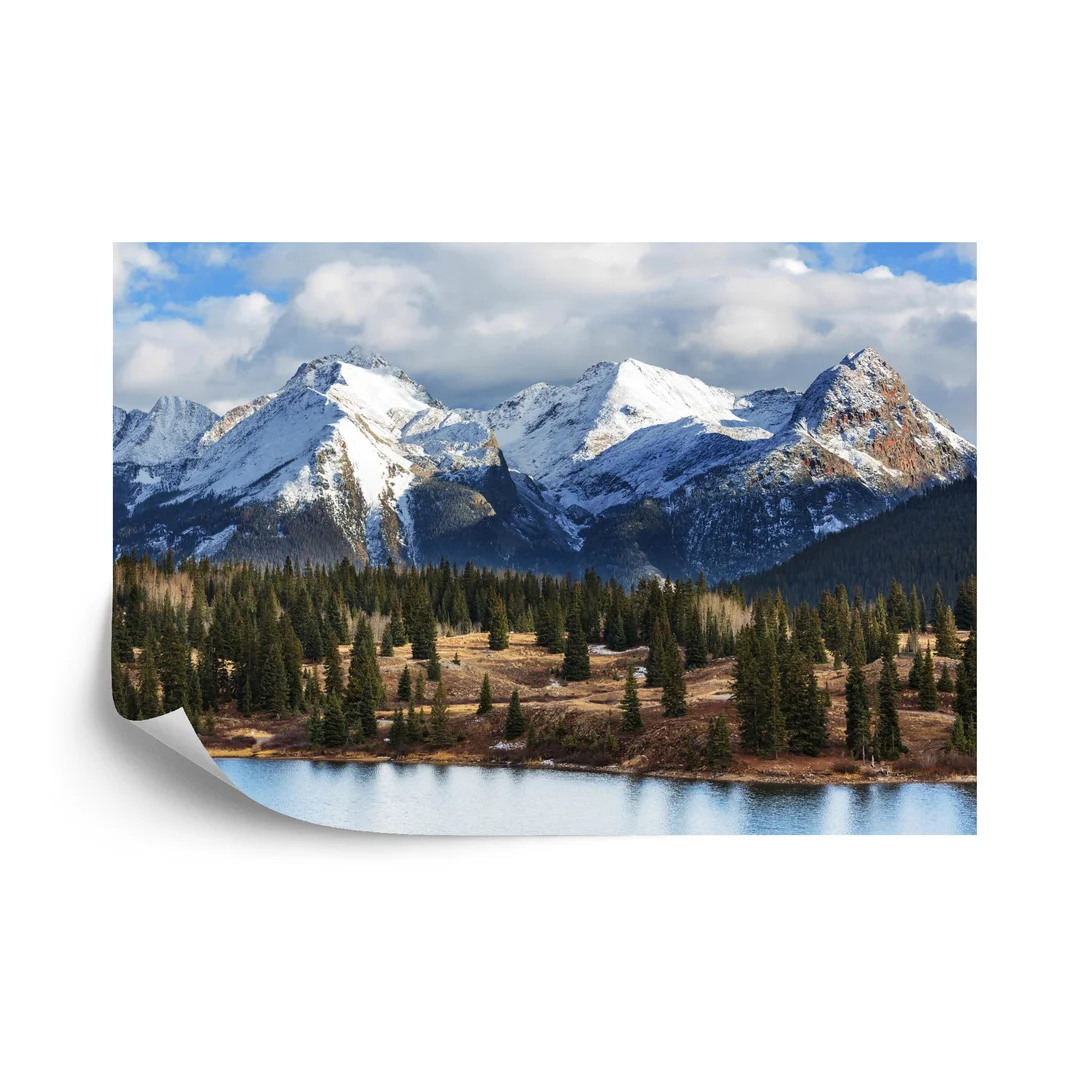 Fototapeta Jezioro W Górach Flizelina 270x180